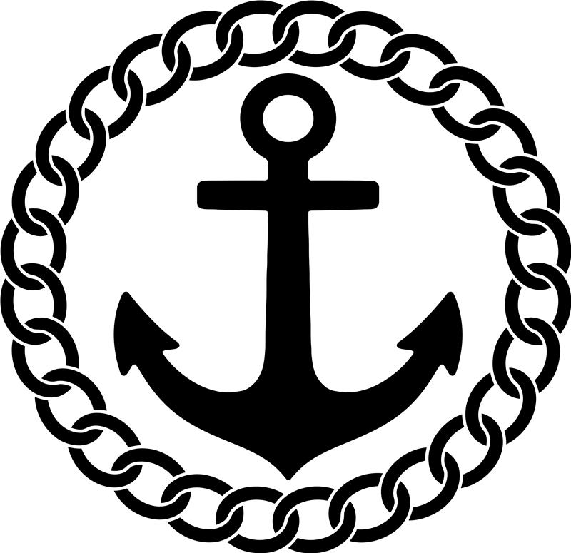 anchor and chain